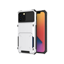 Load image into Gallery viewer, For iPhone 12 Scratch-Resistant Shockproof Heavy Duty Rugged Armor Protective Case with Card Slot, For iPhone 12 mini