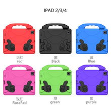 Load image into Gallery viewer, EVA Flat Anti Falling Protective Shell with Thumb Bracket, For iPad 4 / 3 / 2, For iPad Pro 11 (2020)