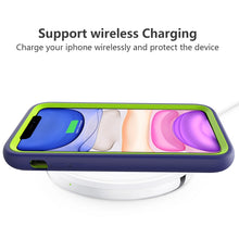 Load image into Gallery viewer, For iPhone 11 Pro Max Wave Pattern 3 in 1 Silicone+PC Shockproof Protective Case, For iPhone 11 Pro Max