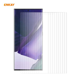 For Samsung Galaxy Note 20 Ultra 10 PCS ENKAY Hat-Prince 3D Full Screen PET Curved Hot Bending HD Screen Protector Soft Film