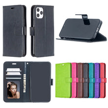 Load image into Gallery viewer, For iPhone 12 Pro / 12 Max Crazy Horse Texture Horizontal Flip Leather Case with Holder &amp; Card Slots &amp; Wallet &amp; Photo Frame, For iPhone 12 / 12 Pro