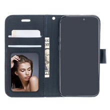 Load image into Gallery viewer, For iPhone 12 Crazy Horse Texture Horizontal Flip Leather Case with Holder &amp; Card Slots &amp; Wallet &amp; Photo Frame, For iPhone 12 mini