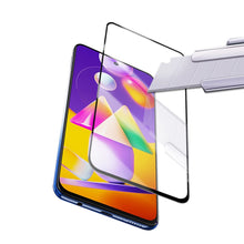 Load image into Gallery viewer, For Samsung Galaxy M31S mocolo 0.33mm 9H 2.5D Full Glue Tempered Glass Film