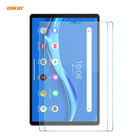 2 PCS ENKAY Hat-Prince 0.33mm 9H Surface Hardness 2.5D Explosion-proof Tempered Glass Protector Film