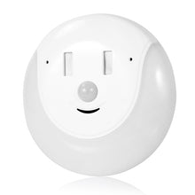Load image into Gallery viewer, USB Charging Light &amp; Human Body Sensing Control Smile Magnetic Night Light, Cold White Light, Warm white light
