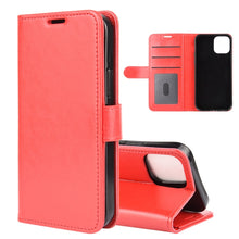 Load image into Gallery viewer, For iPhone 12 6.7 R64 Texture Single Horizontal Flip Protective Case with Holder &amp; Card Slots &amp; Wallet&amp; Photo Frame, For iPhone 12 Pro Max
