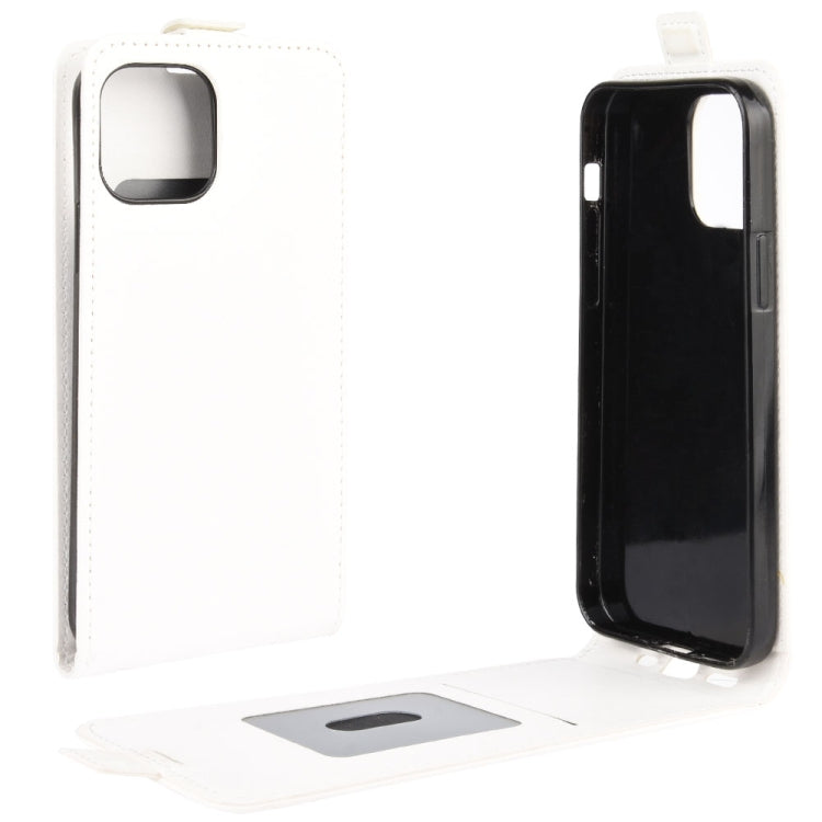 For iPhone 12 Pro Max R64 Texture Single Vertical Flip Leather Protective Case with Card Slots & Photo Frame, For iPhone 12 Pro Max