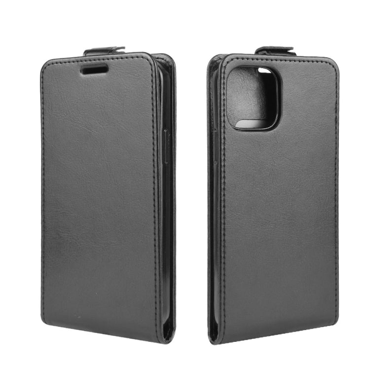 For iPhone 12 R64 Texture Single Vertical Flip Leather Protective Case with Card Slots & Photo Frame, For iPhone 12 mini