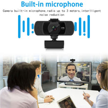 Load image into Gallery viewer, Richwell PC-06 Mini 360 Degrees Rotating 4.0 MP HD Auto Focus PC Webcam with Noise Reduction Microphone