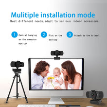 Load image into Gallery viewer, Richwell PC-06 Mini 360 Degrees Rotating 4.0 MP HD Auto Focus PC Webcam with Noise Reduction Microphone