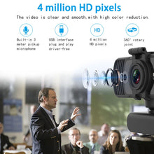 Load image into Gallery viewer, Richwell PC-06 Mini 360 Degrees Rotating 4.0 MP HD Auto Focus PC Webcam with Noise Reduction Microphone