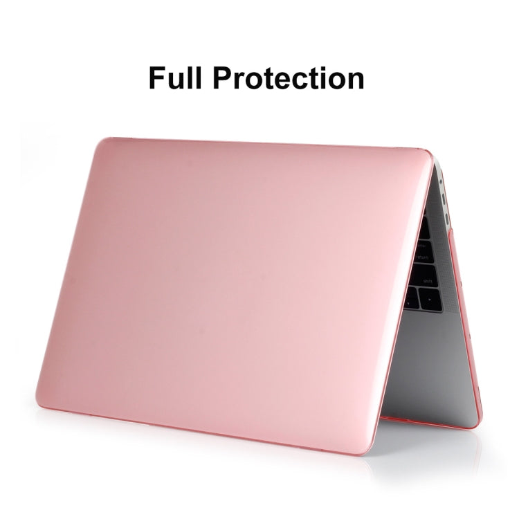ENKAY Hat-Prince 3 in 1 For MacBook Pro 13 inch A2289 / A2251 (2020) Crystal Hard Shell Protective Case + Europe Version Ultra-thin TPU Keyboard Protector Cover + Anti-dust Plugs Set, For MacBook Pro 13 inch A2289 / A2251 (2020)