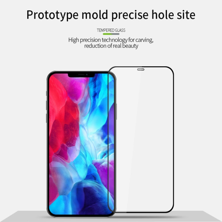 PINWUYO 9H 2.5D Full Screen Tempered Glass Film, For iPhone 12, For iPhone 12 Pro Max, For iPhone 12 Pro / 12 Max