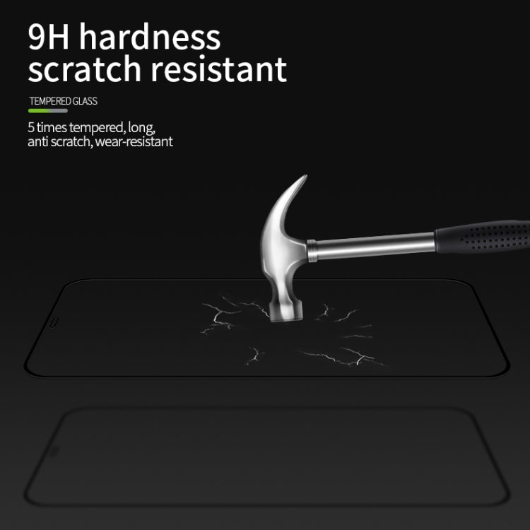 PINWUYO 9H 2.5D Full Screen Tempered Glass Film, For iPhone 12, For iPhone 12 Pro Max, For iPhone 12 Pro / 12 Max