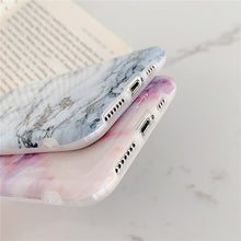 Load image into Gallery viewer, TPU Smooth Marbled IMD Mobile Phone Case, For iPhone 12 mini, For iPhone 12 / 12 Pro, For iPhone 12 Pro Max