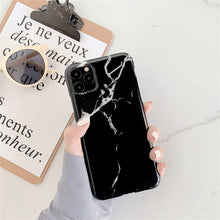 Load image into Gallery viewer, TPU Smooth Marbled IMD Mobile Phone Case, For iPhone 12 mini, For iPhone 12 / 12 Pro, For iPhone 12 Pro Max