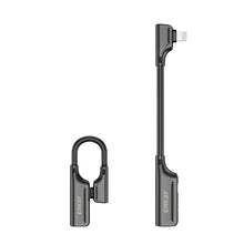 Load image into Gallery viewer, ENKAY ENK-AT102 8 Pin to 8 Pin Charging + 8 Pin Audio Interfaces Charging and Listening to Songs Zinc Alloy Adapter Converter, 8 Pin Charging + 8 Pin Audio