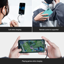 Load image into Gallery viewer, ENKAY ENK-AT102 8 Pin to 8 Pin Charging + 8 Pin Audio Interfaces Charging and Listening to Songs Zinc Alloy Adapter Converter, 8 Pin Charging + 8 Pin Audio