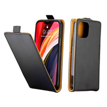 Load image into Gallery viewer, Business Style Vertical Flip TPU + PU Leather Case with Card Slot, For iPhone 12 Pro Max, For iPhone 12 mini, For iPhone 12 / 12 Pro
