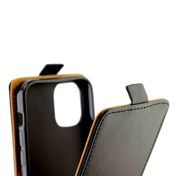 Business Style Vertical Flip TPU + PU Leather Case with Card Slot, For iPhone 12 Pro Max, For iPhone 12 mini, For iPhone 12 / 12 Pro