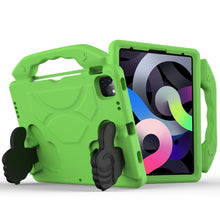 Load image into Gallery viewer, EVA Material Children Flat Anti Falling Cover Protective Shell With Thumb Bracket, iPad Air 2022 / 2020 10.9