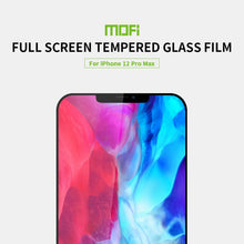 Load image into Gallery viewer, MOFI 9H 2.5D Full Screen Tempered Glass Film, For iPhone 12 Pro Max, For iPhone 12 / 12 Pro