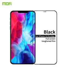 Load image into Gallery viewer, MOFI 9H 2.5D Full Screen Tempered Glass Film, For iPhone 12 Pro Max, For iPhone 12 / 12 Pro