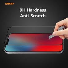Load image into Gallery viewer, ENKAY Hat-Prince 0.26mm 9H 6D Privacy Anti-spy Full Screen Tempered Glass Film, For iPhone 12 mini 5.4, For iPhone 12 / 12 Pro 6.1, For iPhone 12 Pro Max 6.7