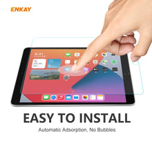 Load image into Gallery viewer, 2 PCS ENKAY Hat-Prince 0.33mm 9H Surface Hardness 2.5D Explosion-proof Tempered Glass Protector, For iPad 10.2 2021 / 2020 / 2019(2pcs), For iPad Air 2020 10.9 / Air 2022(2pcs)