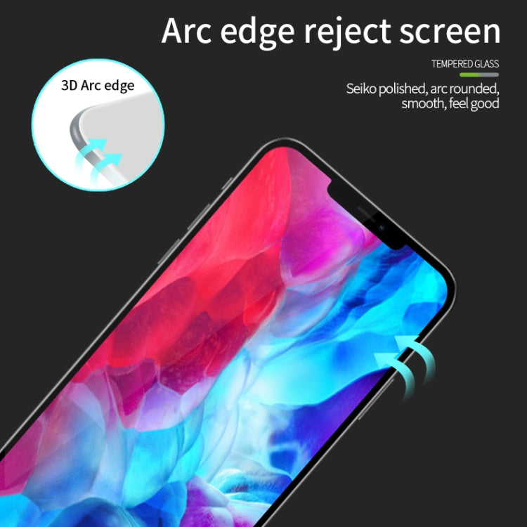 MOFI 9H 3D Explosion-proof Curved Screen Tempered Glass Film, For iPhone 12 mini, For iPhone 12 Pro Max, For iPhone 12 / 12 Pro