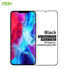 Load image into Gallery viewer, MOFI 9H 3D Explosion-proof Curved Screen Tempered Glass Film, For iPhone 12 mini, For iPhone 12 Pro Max, For iPhone 12 / 12 Pro