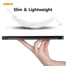 Load image into Gallery viewer, For iPad 10.2 2020 / 2019 ENKAY ENK-8014 PU Leather + Plastic Smart Case with Three-folding Holder
