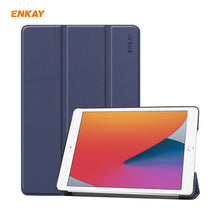 Load image into Gallery viewer, For iPad 10.2 2020 / 2019 ENKAY ENK-8014 PU Leather + Plastic Smart Case with Three-folding Holder