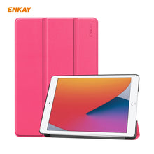 Load image into Gallery viewer, For iPad 10.2 2020 / 2019 ENKAY ENK-8014 PU Leather + Plastic Smart Case with Three-folding Holder
