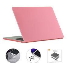 Load image into Gallery viewer, For MacBook Air 13.6 2022/2024 A2681 M2 / A3113 M3 EU Version ENKAY 3 in 1 Matte Laptop Case with TPU Keyboard Film / Anti-dust Plugs, 3 in 1 EU Version