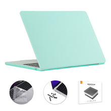 Load image into Gallery viewer, For MacBook Air 13.6 2022/2024 A2681 M2 / A3113 M3 EU Version ENKAY 3 in 1 Matte Laptop Case with TPU Keyboard Film / Anti-dust Plugs, 3 in 1 EU Version