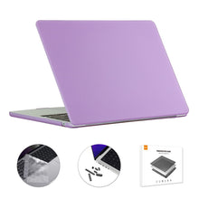 Load image into Gallery viewer, For MacBook Air 13.6 2022/2024 A2681 M2 / A3113 M3 EU Version ENKAY 3 in 1 Matte Laptop Case with TPU Keyboard Film / Anti-dust Plugs, 3 in 1 EU Version