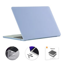 Load image into Gallery viewer, For MacBook Air 13.6 2022/2024 A2681 M2 / A3113 M3 EU Version ENKAY 3 in 1 Matte Laptop Case with TPU Keyboard Film / Anti-dust Plugs, 3 in 1 EU Version