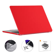 Load image into Gallery viewer, For MacBook Air 13.6 2022/2024 A2681 M2 / A3113 M3 EU Version ENKAY 3 in 1 Matte Laptop Case with TPU Keyboard Film / Anti-dust Plugs, 3 in 1 EU Version