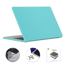 Load image into Gallery viewer, For MacBook Air 13.6 2022/2024 A2681 M2 / A3113 M3 EU Version ENKAY 3 in 1 Matte Laptop Case with TPU Keyboard Film / Anti-dust Plugs, 3 in 1 EU Version