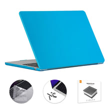 Load image into Gallery viewer, For MacBook Air 13.6 2022/2024 A2681 M2 / A3113 M3 EU Version ENKAY 3 in 1 Matte Laptop Case with TPU Keyboard Film / Anti-dust Plugs, 3 in 1 EU Version