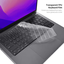 Load image into Gallery viewer, For MacBook Air 13.6 2022/2024 A2681 M2 / A3113 M3 EU Version ENKAY 3 in 1 Matte Laptop Case with TPU Keyboard Film / Anti-dust Plugs, 3 in 1 EU Version
