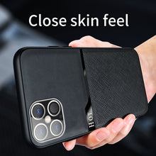 Load image into Gallery viewer, Skin-Friendly Frosted Leather + TPU All-Inclusive Phone Case with Metal Iron Sheet, For iPhone 12 mini, For iPhone 12 / 12 Pro, For iPhone 12 Pro Max