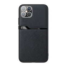 Load image into Gallery viewer, Skin-Friendly Frosted Leather + TPU All-Inclusive Phone Case with Metal Iron Sheet, For iPhone 12 mini, For iPhone 12 / 12 Pro, For iPhone 12 Pro Max