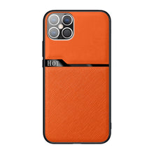Load image into Gallery viewer, Skin-Friendly Frosted Leather + TPU All-Inclusive Phone Case with Metal Iron Sheet, For iPhone 12 mini, For iPhone 12 / 12 Pro, For iPhone 12 Pro Max