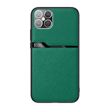 Load image into Gallery viewer, Skin-Friendly Frosted Leather + TPU All-Inclusive Phone Case with Metal Iron Sheet, For iPhone 12 mini, For iPhone 12 / 12 Pro, For iPhone 12 Pro Max