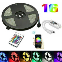 Load image into Gallery viewer, 5M 5050 RGB LED Strip Light WIFI Smart Home Power Kit Set (Not waterproof)