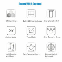 Load image into Gallery viewer, 5M 5050 RGB LED Strip Light WIFI Smart Home Power Kit Set (Not waterproof)