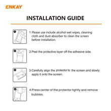 Load image into Gallery viewer, For GoPro HERO9 ENKAY Hat-Prince 3 in 1 0.2mm 9H 2.15D Protective Camera Lens and Screen Tempered Glass Film