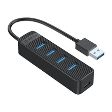 Load image into Gallery viewer, ORICO TWU3-4A-BK 4-Port USB 3.0 HUB, TWU3-4A